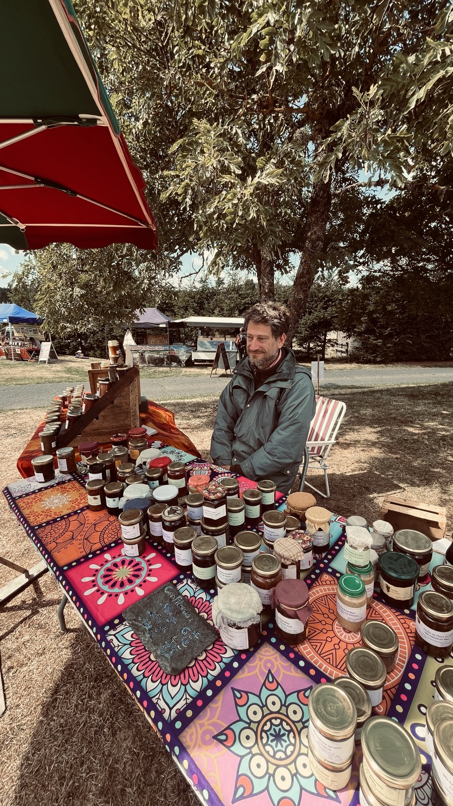 Stand de producteur local